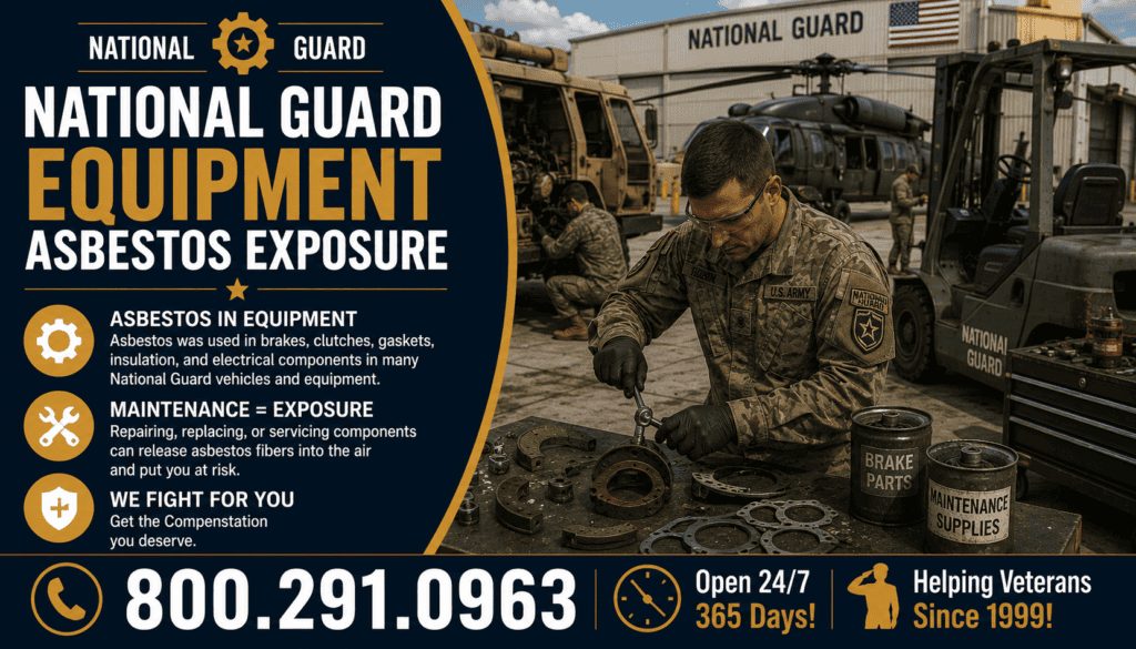 National Guard Equipment Asbestos Exposure Mesothelioma