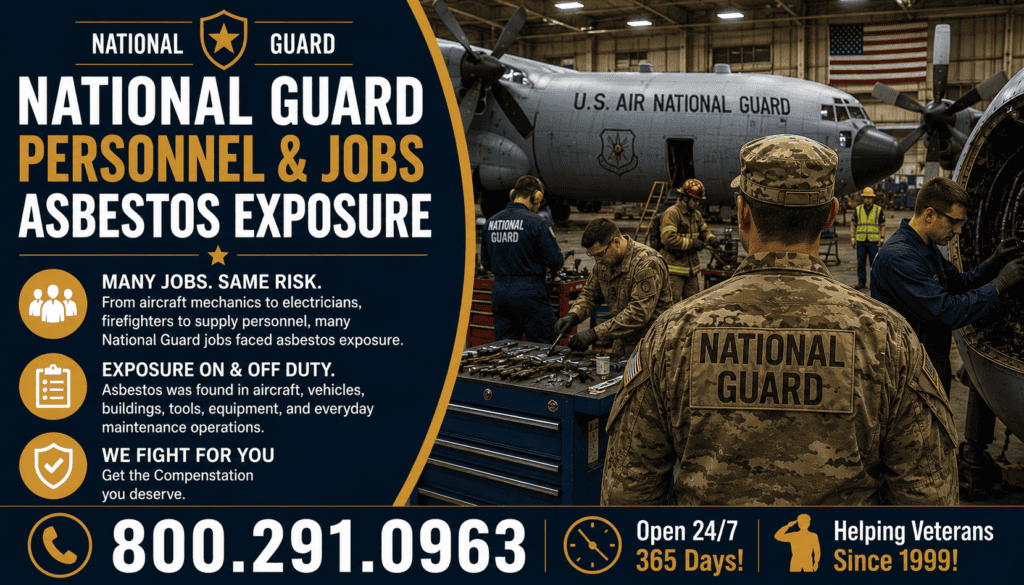 National Guard Personnel & Jobs Asbestos Exposure Mesothelioma