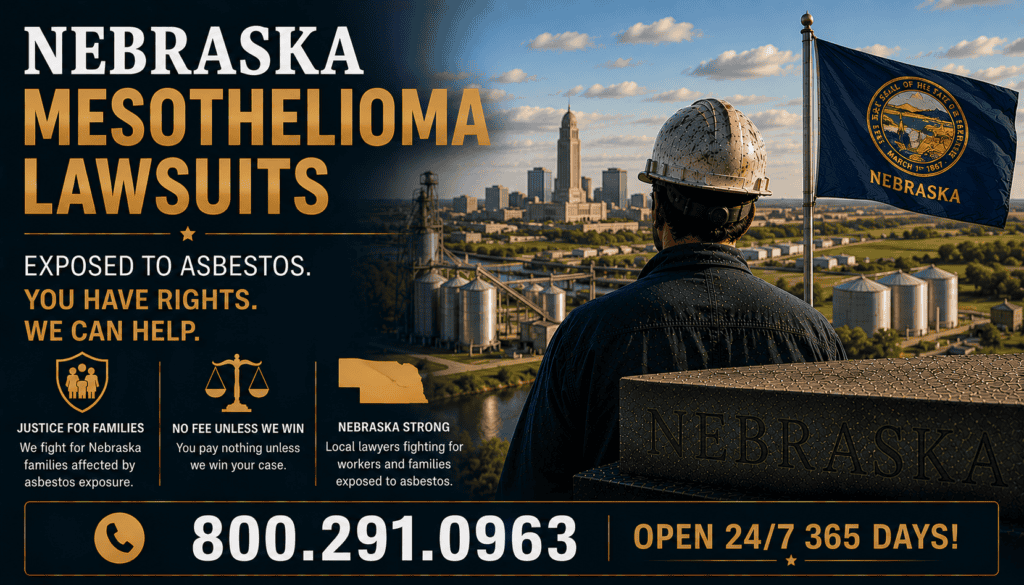 Nebraska Mesothelioma and Asbestos Lung Cancer Lawsuit