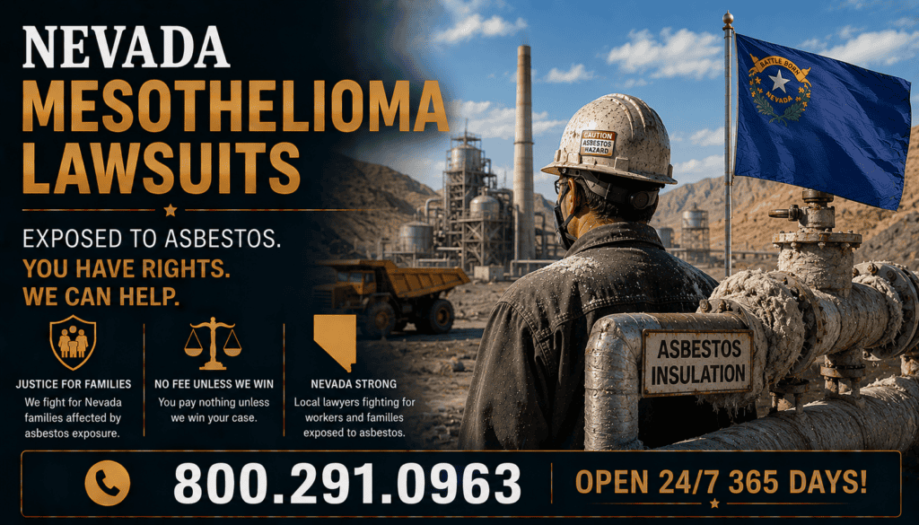 Nevada Mesothelioma and Asbestos Lung Cancer Lawsuit
