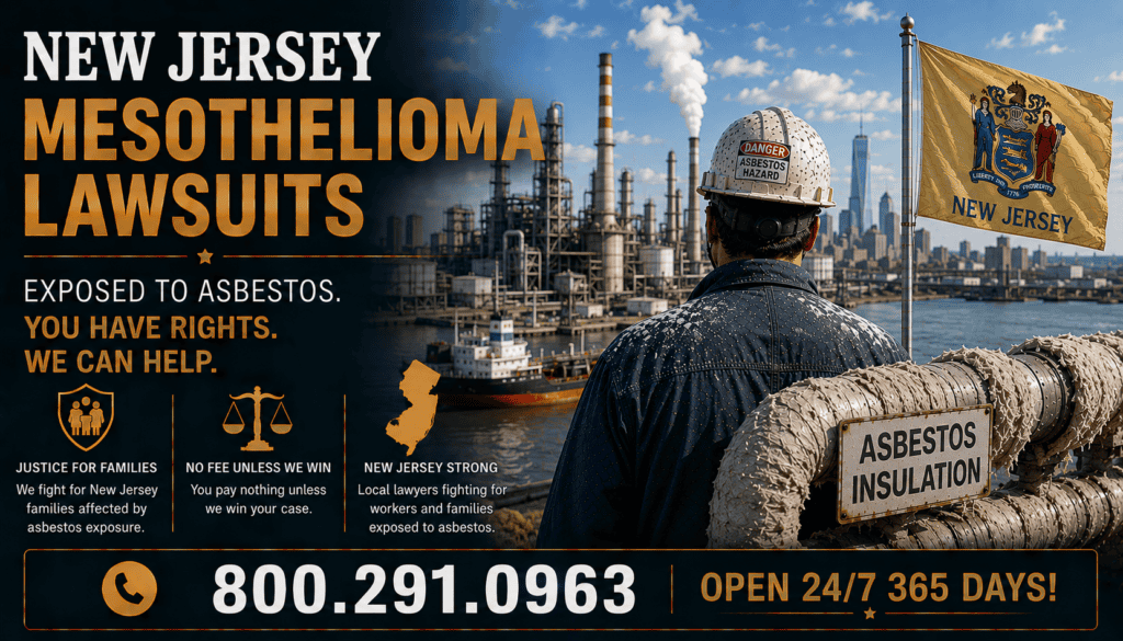 New Jersey Mesothelioma and Lung Cancer Lawsuit