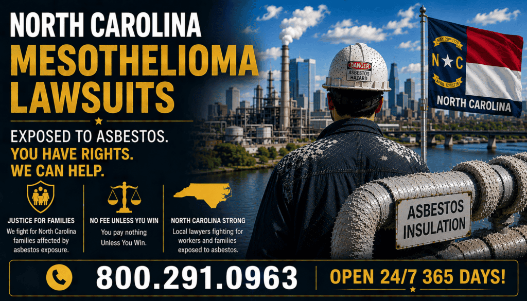 North Carolina Mesothelioma and Lung Cancer Lawsuit
