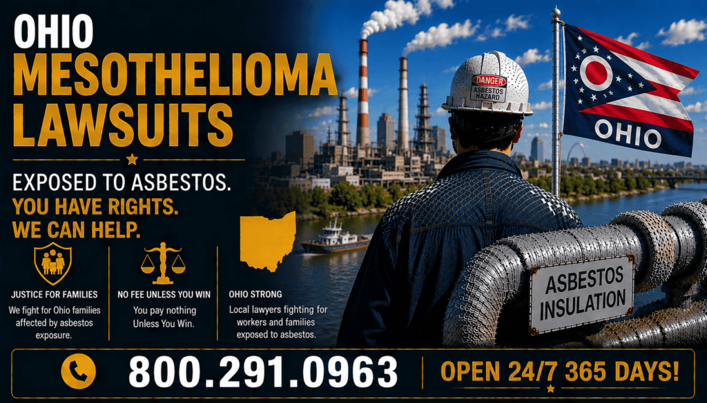 Ohio Mesothelioma and Asbestos Lung Cancer Lawsuit