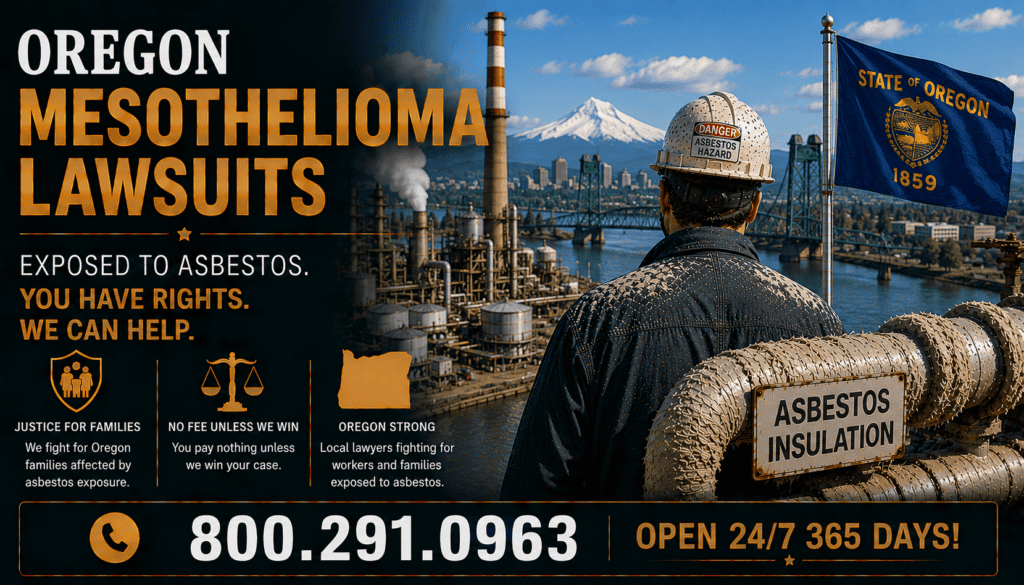 Oregon Mesothelioma and Lung Cancer Lawsuit