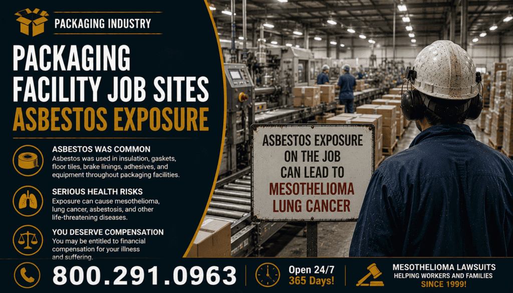 Packaging Facility Job Sites Mesothelioma Lawsuit