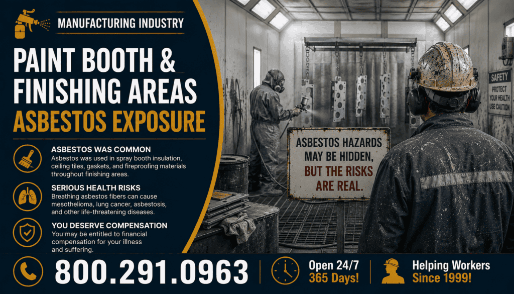 Paint Booth & Finishing Areas Asbestos Exposure Mesothelioma