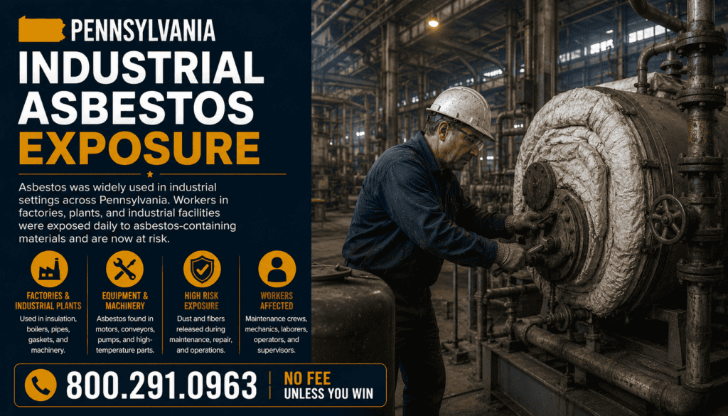 Pennsylvania Industrial Asbestos Exposure Mesothelioma