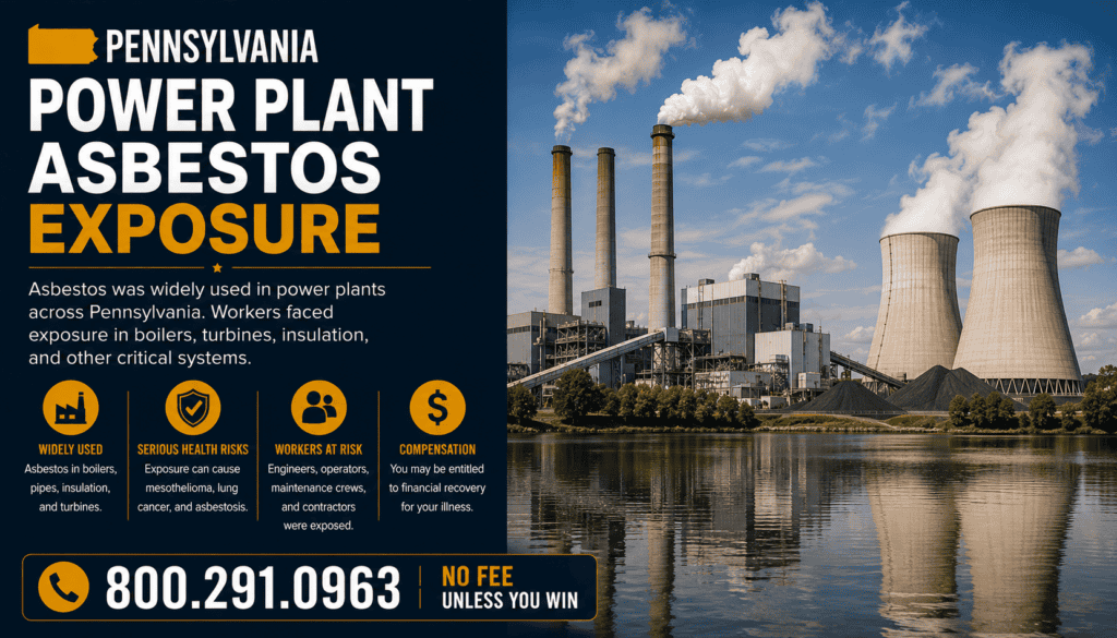 Pennsylvania Power Plant Asbestos Exposure Mesothelioma
