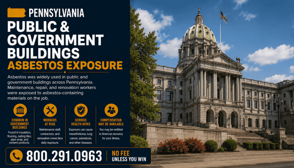 Pennsylvania Public & Government Buildings Asbestos Exposure Mesothelioma