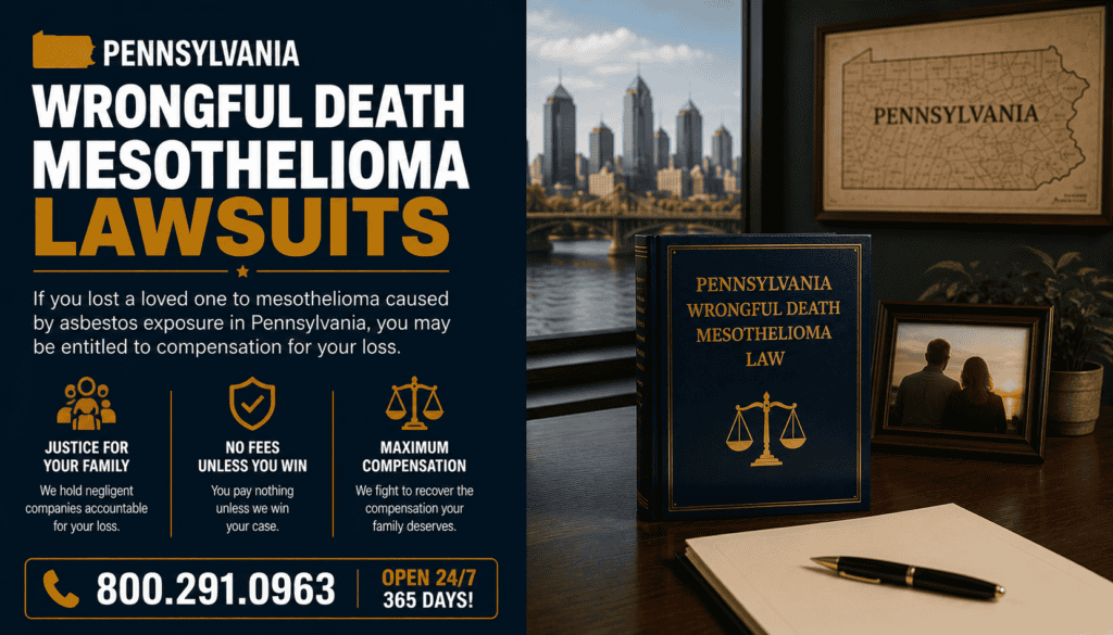 Pennsylvania Wrongful Death Mesothelioma Lawsuit