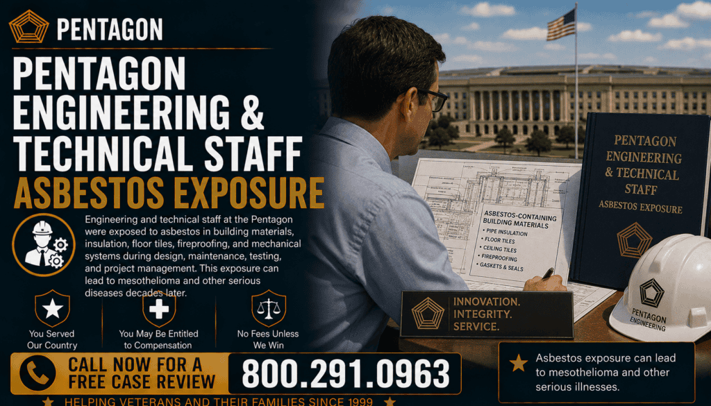 Pentagon Engineering & Technical Staff Asbestos Exposure
