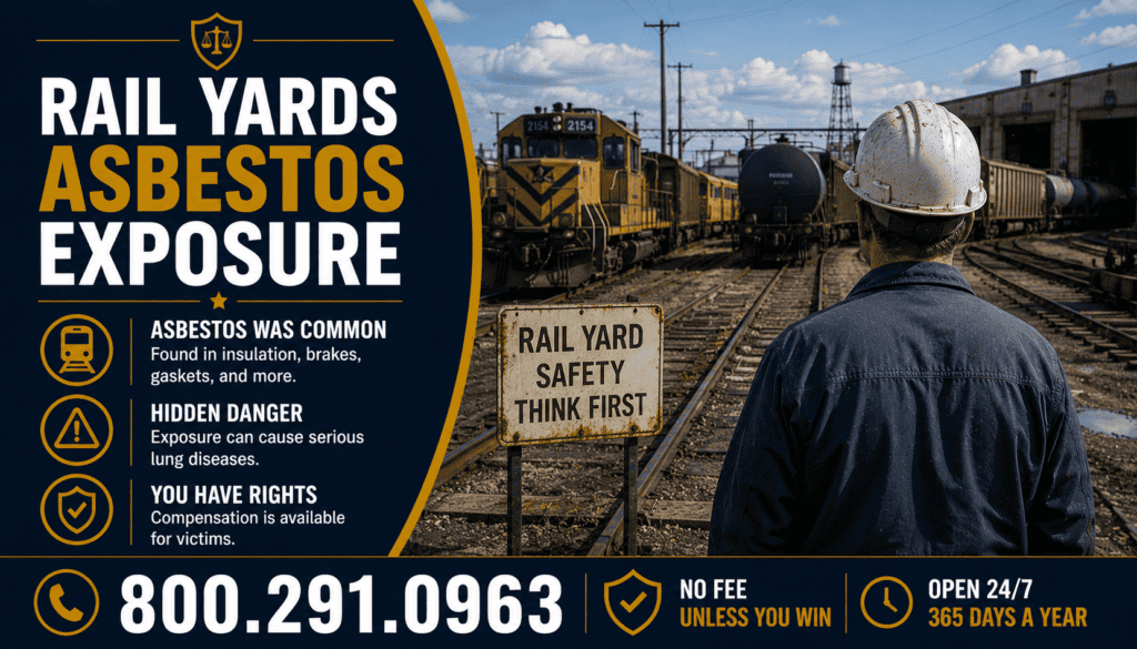 Rail Yards Asbestos Exposure Mesothelioma
