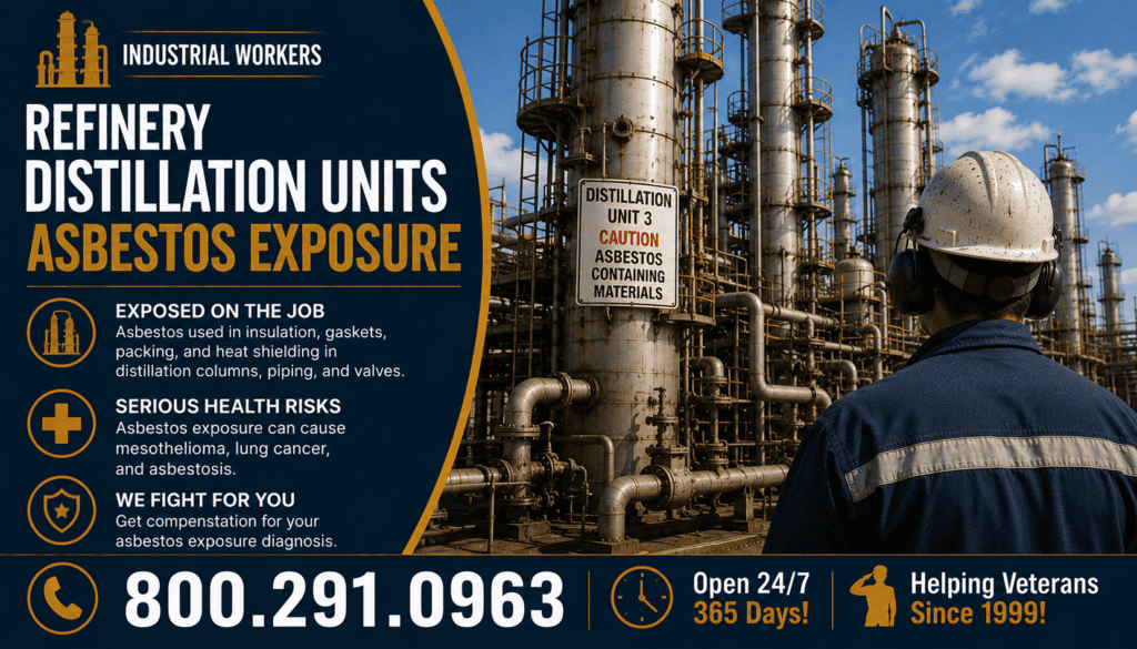 Refinery Distillation Units Asbestos Exposure Mesothelioma