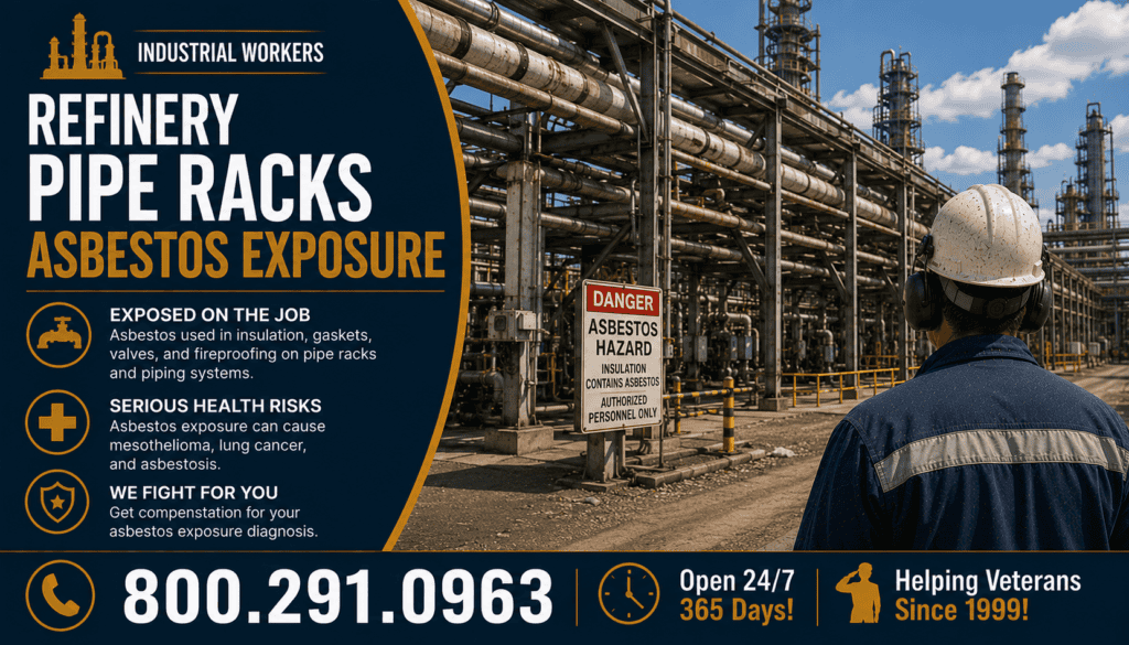 Refinery Pipe Racks Asbestos Exposure Mesothelioma