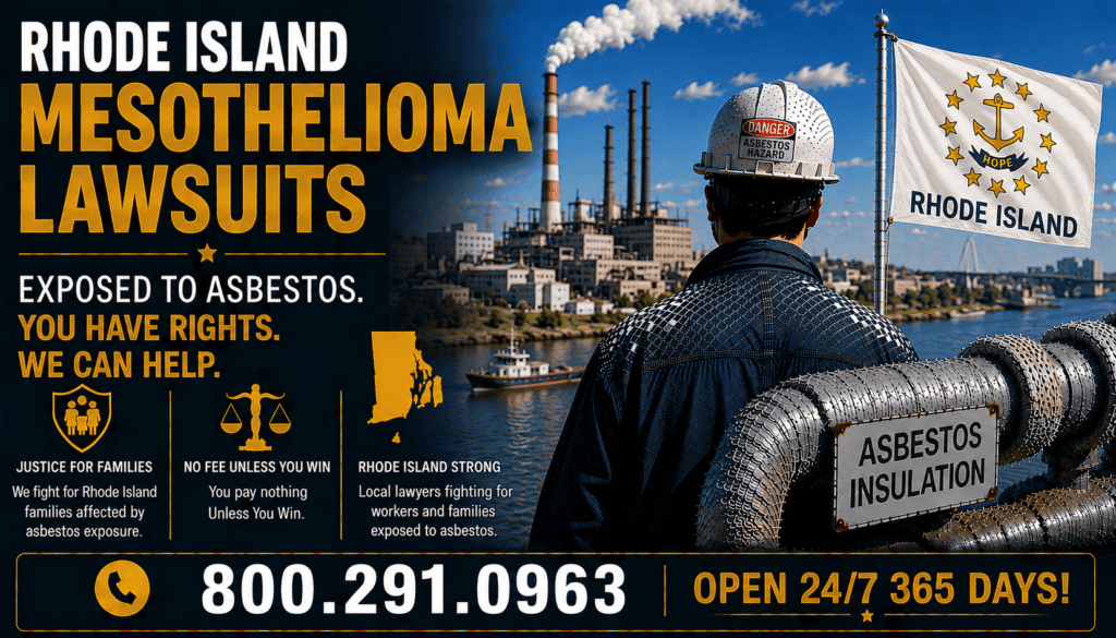 Rhode Island Mesothelioma and Asbestos Lung Cancer Lawsuit