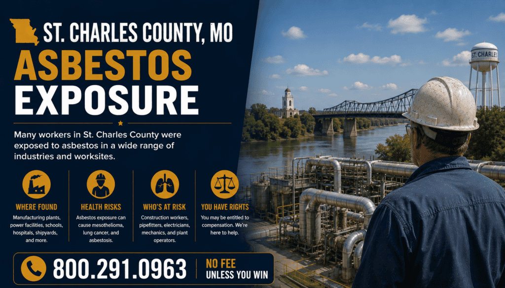 St. Charles County, Missouri Asbestos Exposure Mesothelioma Lawsuit