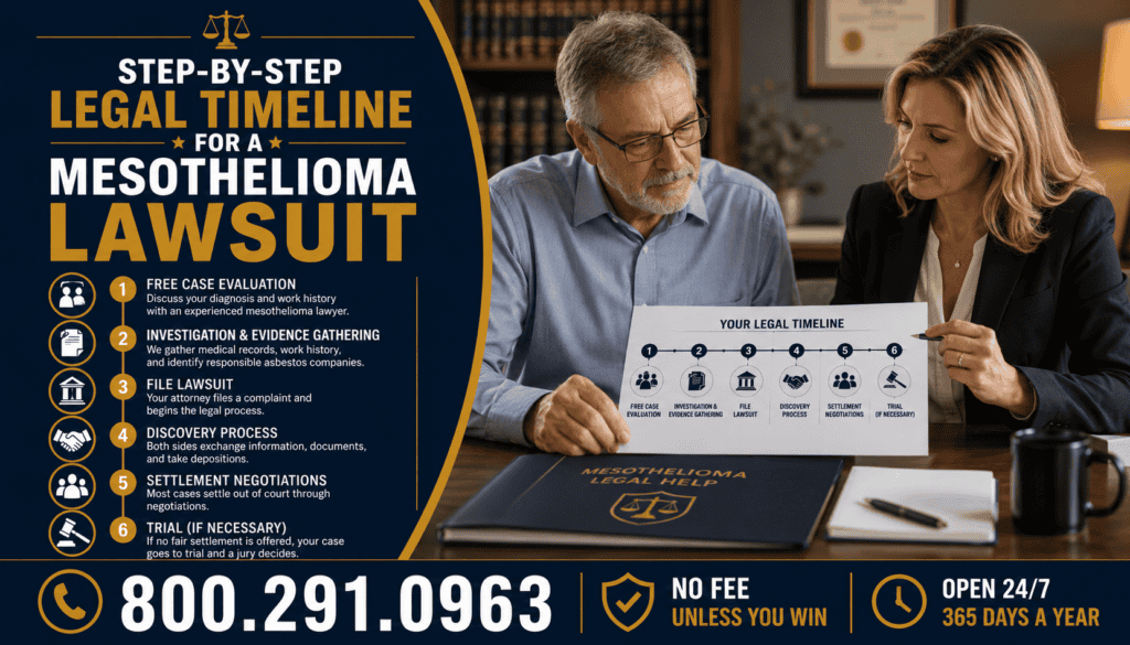 Step-by-Step Legal Timeline for a Mesothelioma Lawsuit Asbestos Exposure