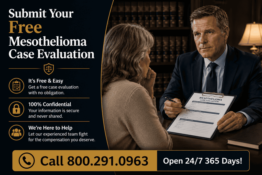 Submit Your Free Asbestos Mesothelioma Case Evaluation