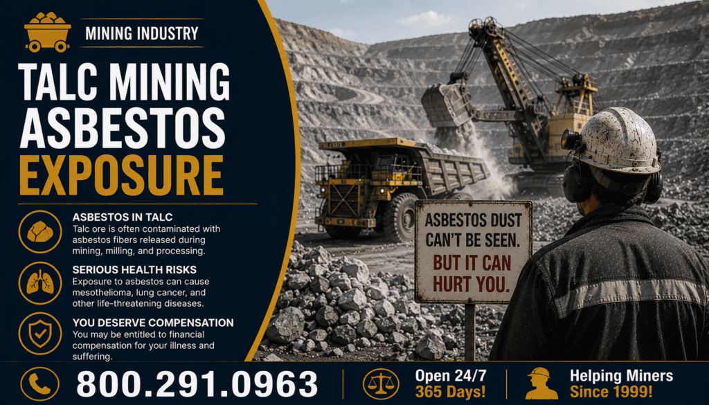Talc Mining Asbestos Exposure Mesothelioma