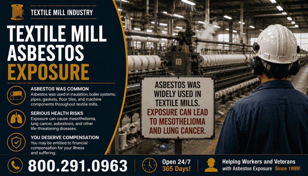 Textile Mill Asbestos Exposure Mesothelioma