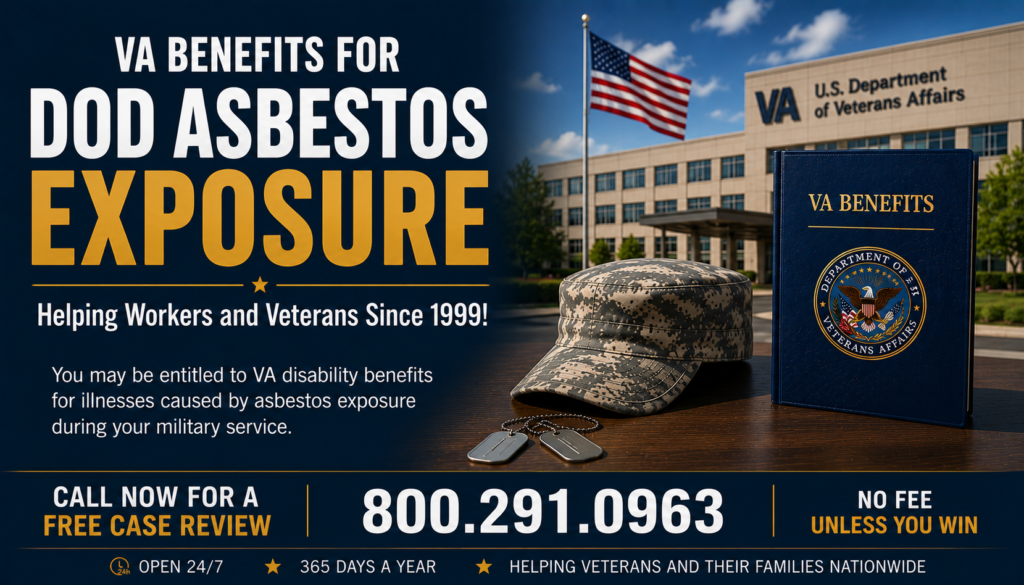 VA Benefits for DoD Asbestos Exposure