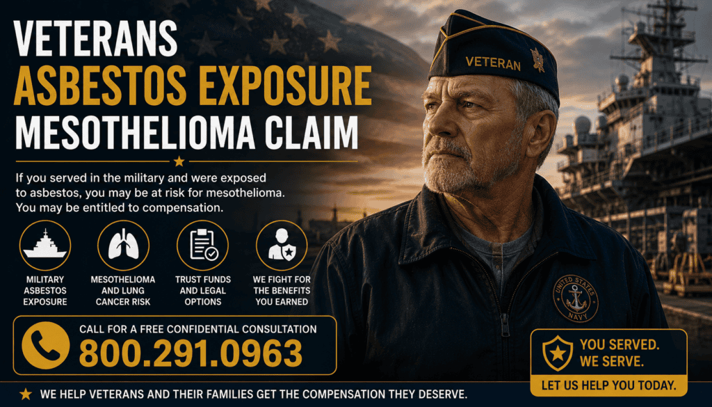 Veterans Asbestos Exposure Mesothelioma Cancer Claim