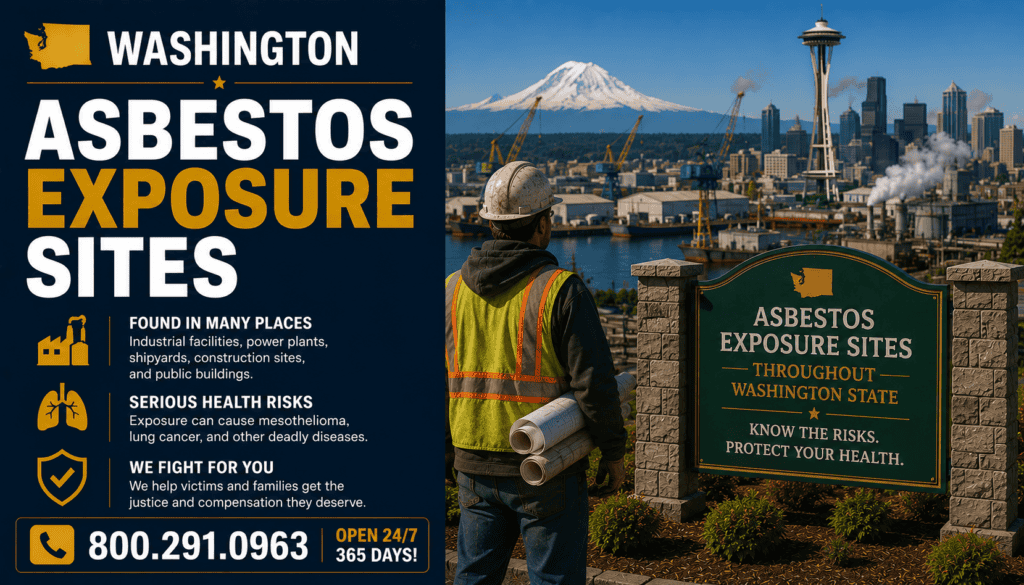 Washington Asbestos Exposure Sites Mesothelioma