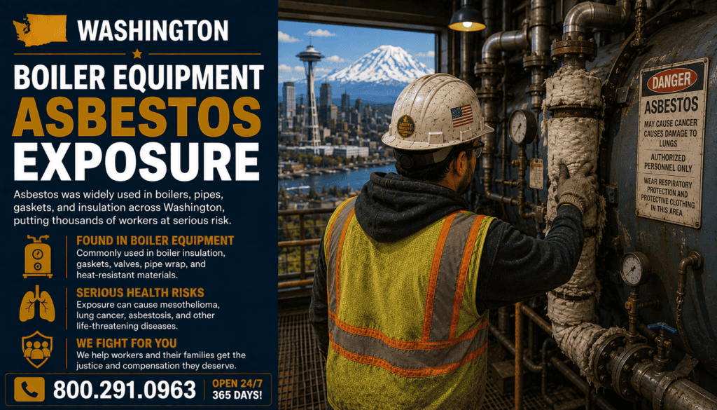 Washington Boiler Equipment Asbestos Exposure Mesothelioma