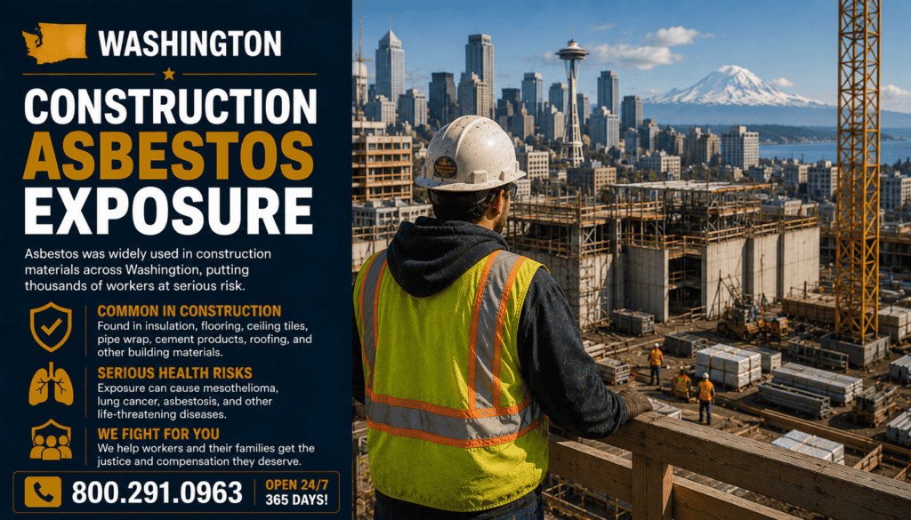 Washington Construction Asbestos Exposure Mesothelioma