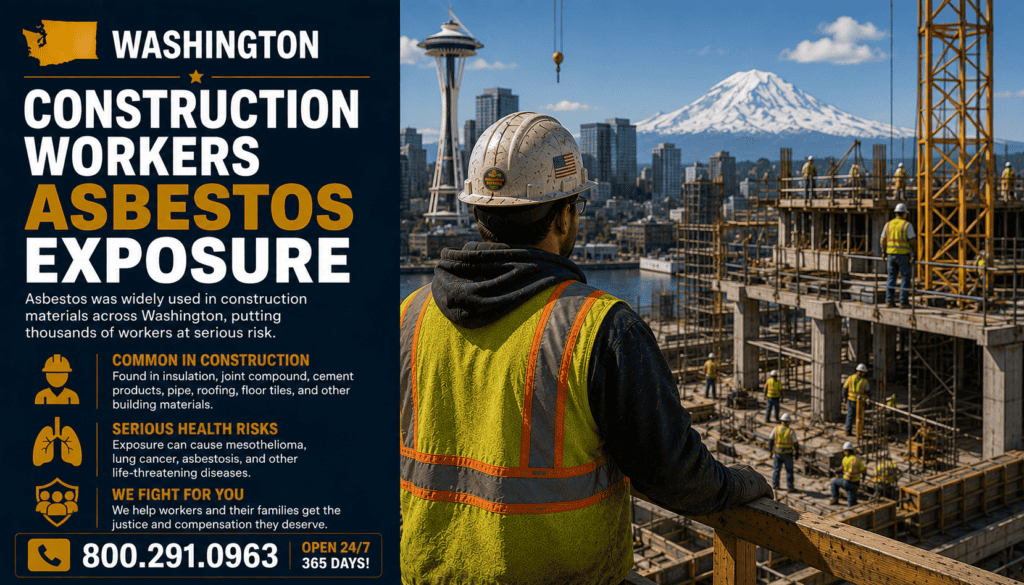 Washington Construction Workers Mesothelioma Lawsuit