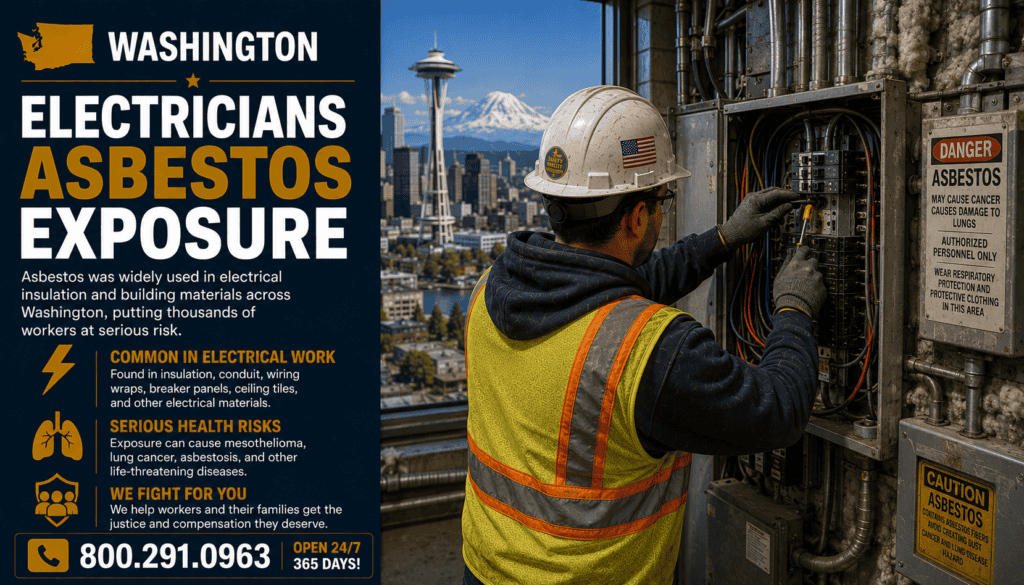 Washington Electricians Asbestos Exposure Mesothelioma