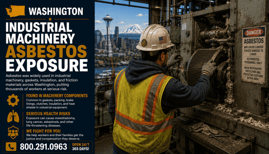 Washington Industrial Machinery Asbestos Exposure Mesothelioma