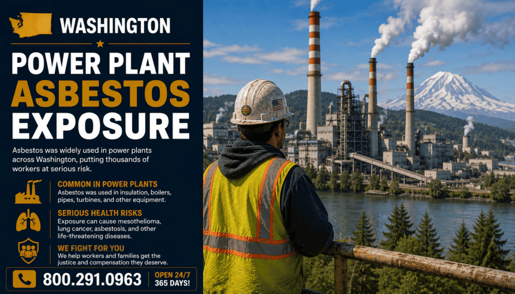 Washington Power Plant Asbestos Exposure Mesothelioma