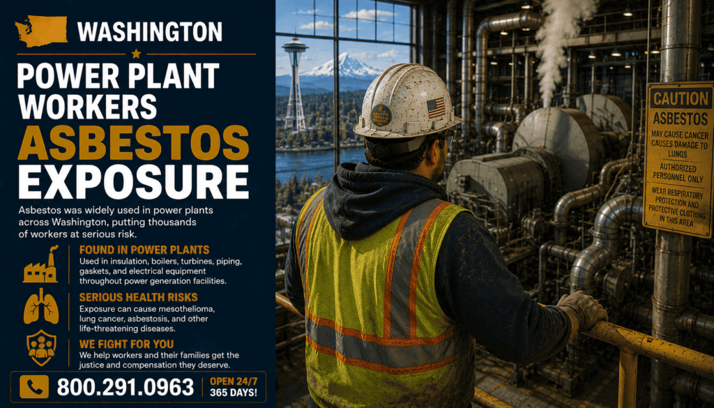 Washington Power Plant Workers Mesothelioma
