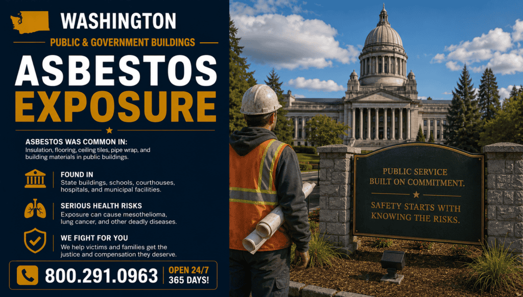 Washington Public & Government Buildings Asbestos Exposure Mesothelioma