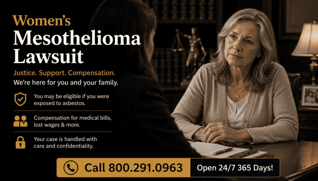 Women’s Asbestos Mesothelioma Lawsuit