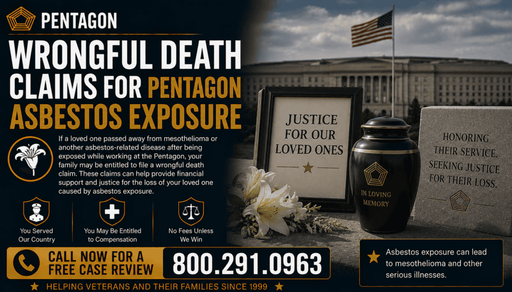 Wrongful Death Claims for Pentagon Asbestos Exposure