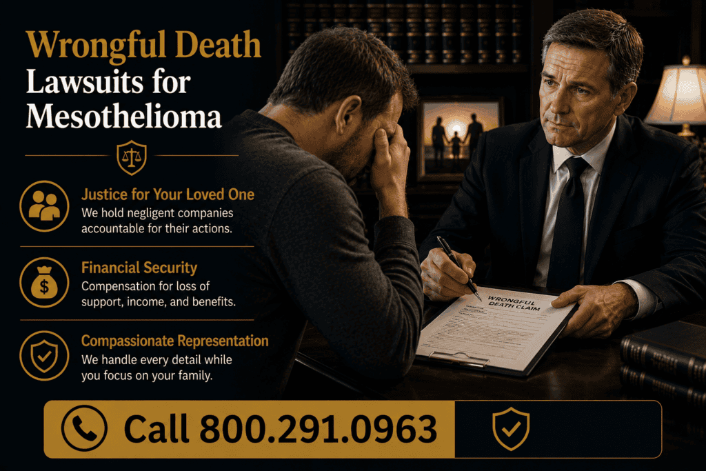 Wrongful Death Lawsuits for Mesothelioma Cancer
