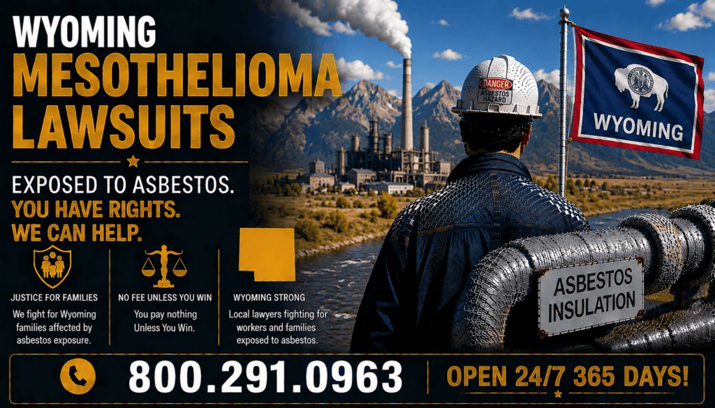 Wyoming Mesothelioma and Asbestos Lung Cancer Lawsuit
