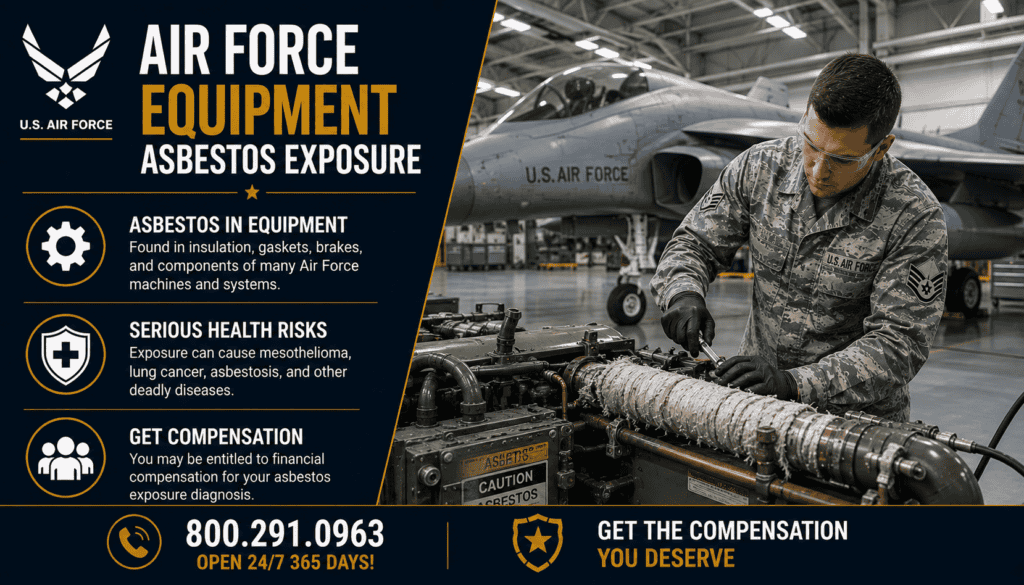 Air Force Equipment Asbestos Exposure - Mesothelioma