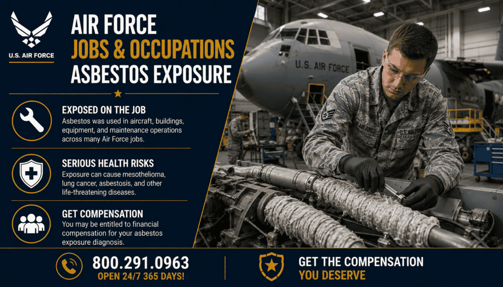 Air Force Jobs & Occupations Asbestos Exposure - Lawsuit