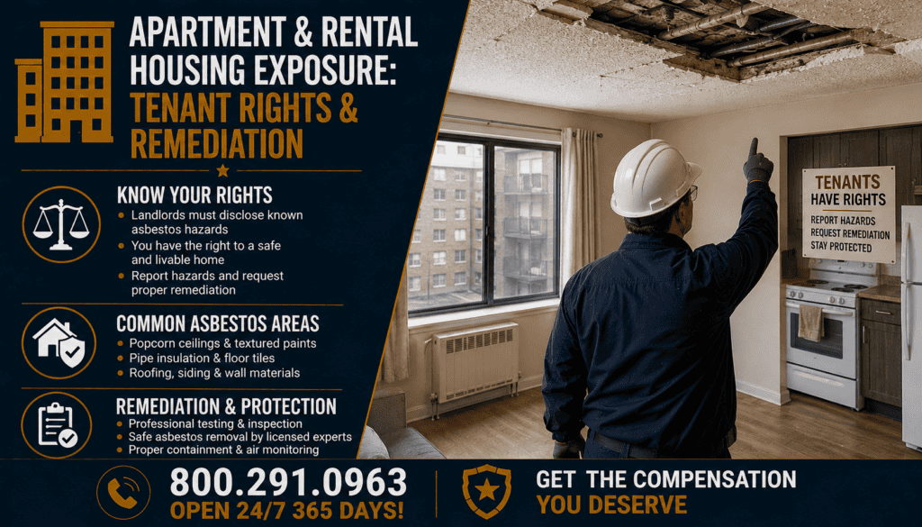 Apartment & Rental Housing Exposure - Tenant Rights & Remediation - Mesothelioma