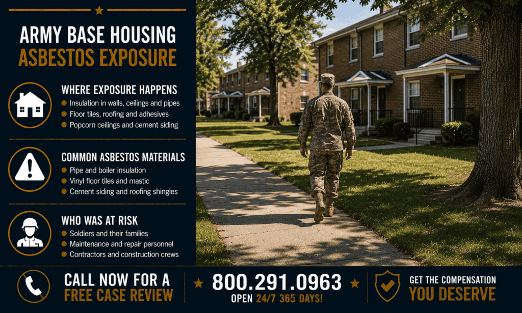 Army Base Housing Asbestos Exposure - Mesothelioma