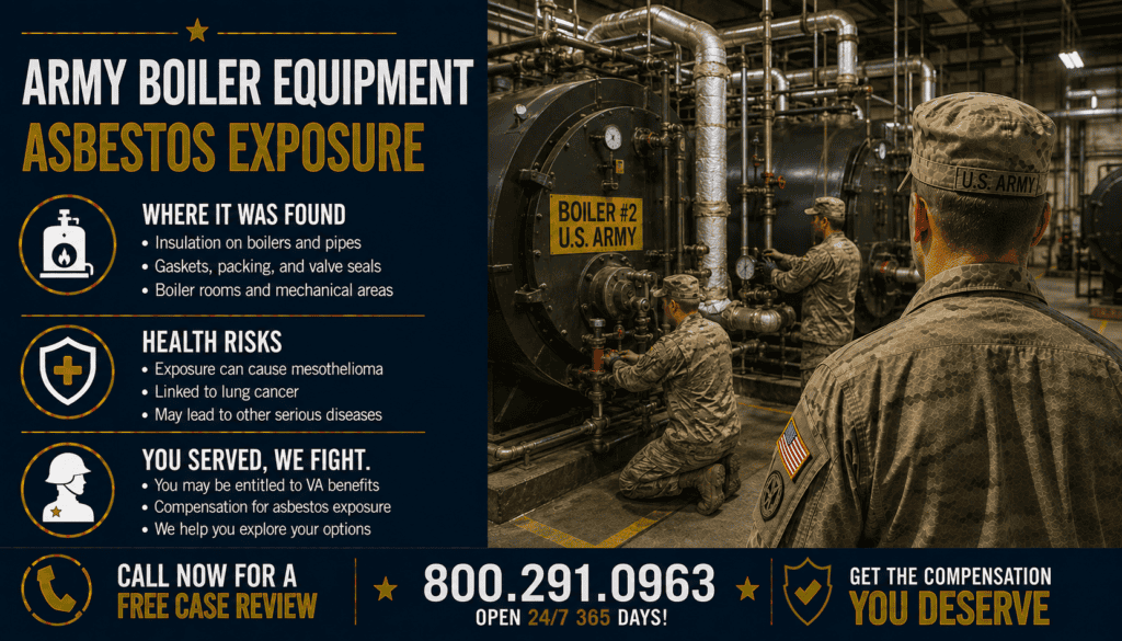 Army Boiler Equipment Asbestos Exposure - Mesothelioma