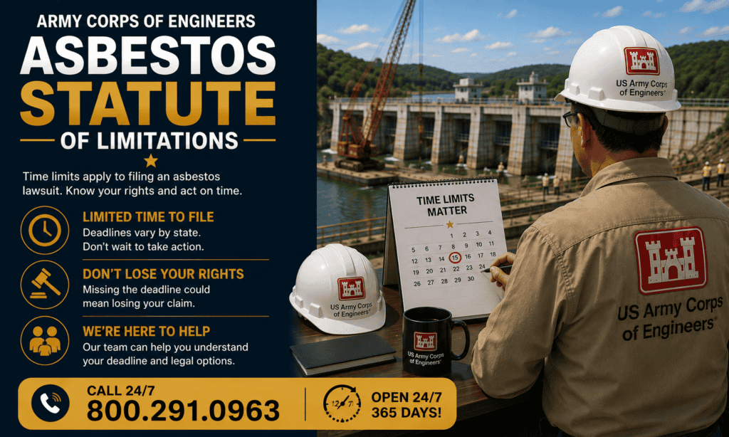Army Corps Asbestos Statute of Limitations - Mesothelioma Lawsuit