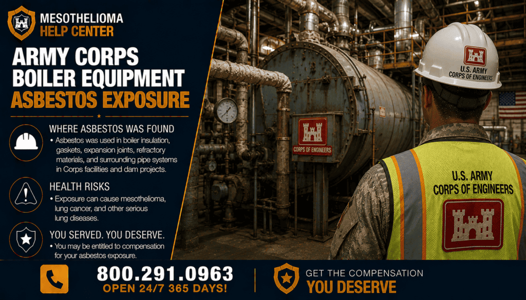 Army Corps Boiler Equipment Asbestos Exposure - Mesothelioma