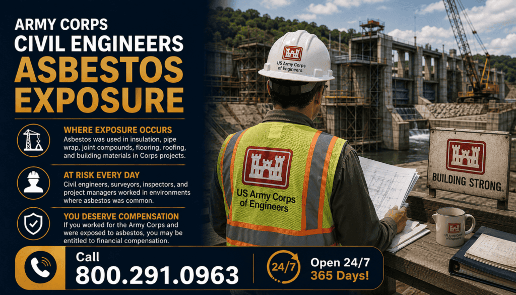 Army Corps Civil Engineers Asbestos Exposure - Mesothelioma Lawsuit