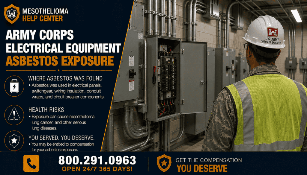 Army Corps Electrical Equipment Asbestos Exposure - Mesothelioma