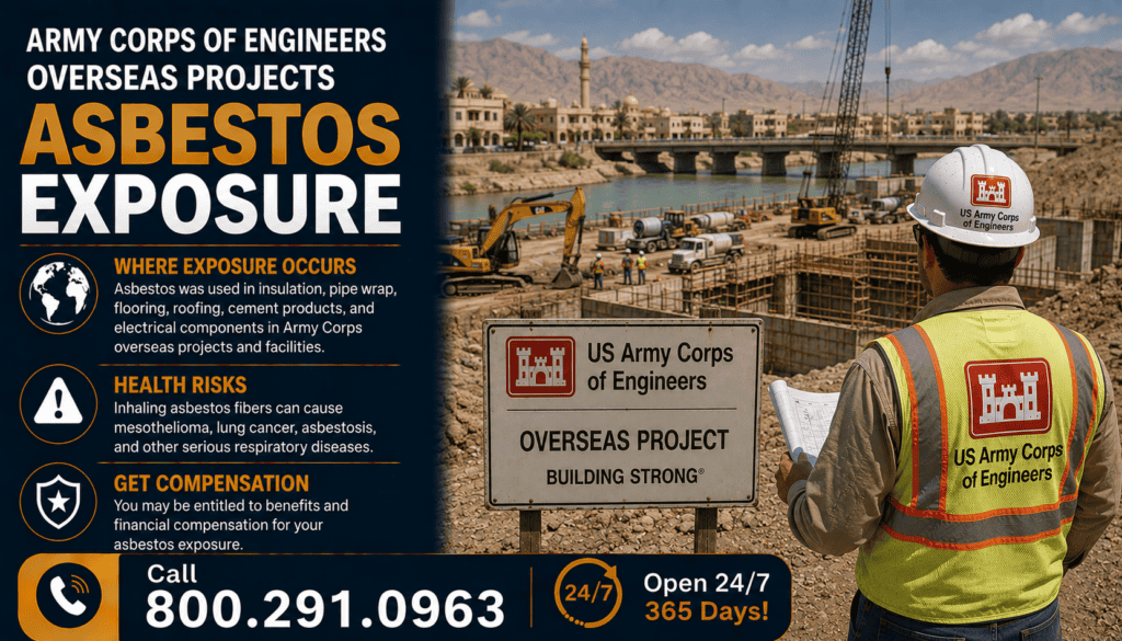 Army Corps Overseas Projects Asbestos Exposure - Mesothelioma