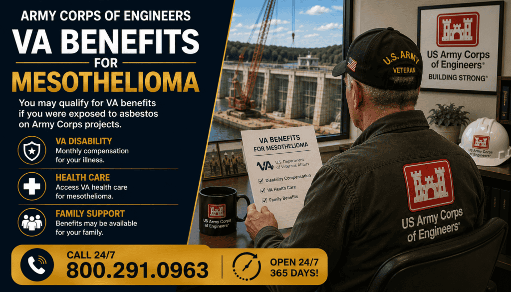 Army Corps VA Benefits for Mesothelioma - Asbestos Exposure